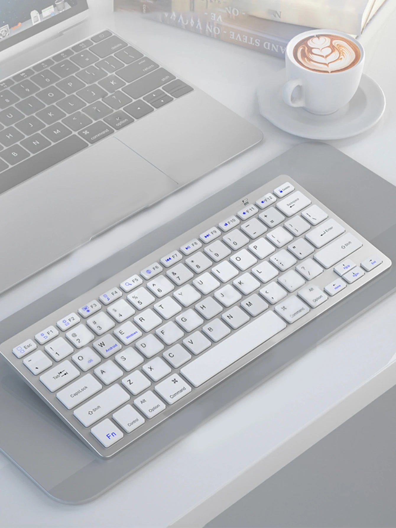 Wireless keyboard, 10 inch slim, tablet/laptop wireless keyboard, ipad mini keyboard