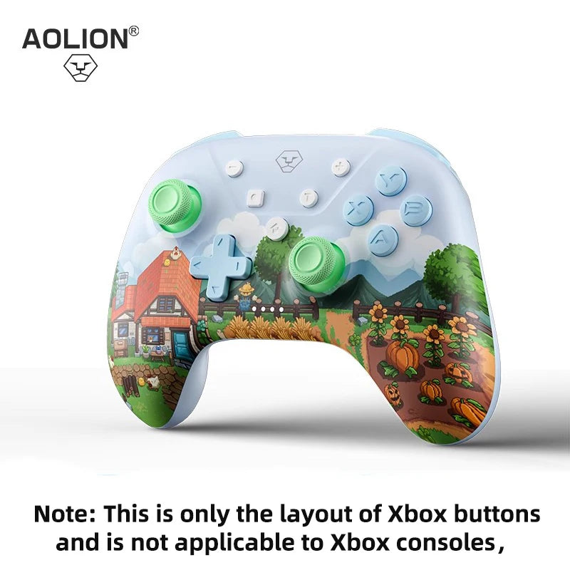Aolion Wireless Controller For Nintendo Switch Controller Pro Gamepad Turbo Function For Nintend Switch 2/Lite/PC/iOS/Android
