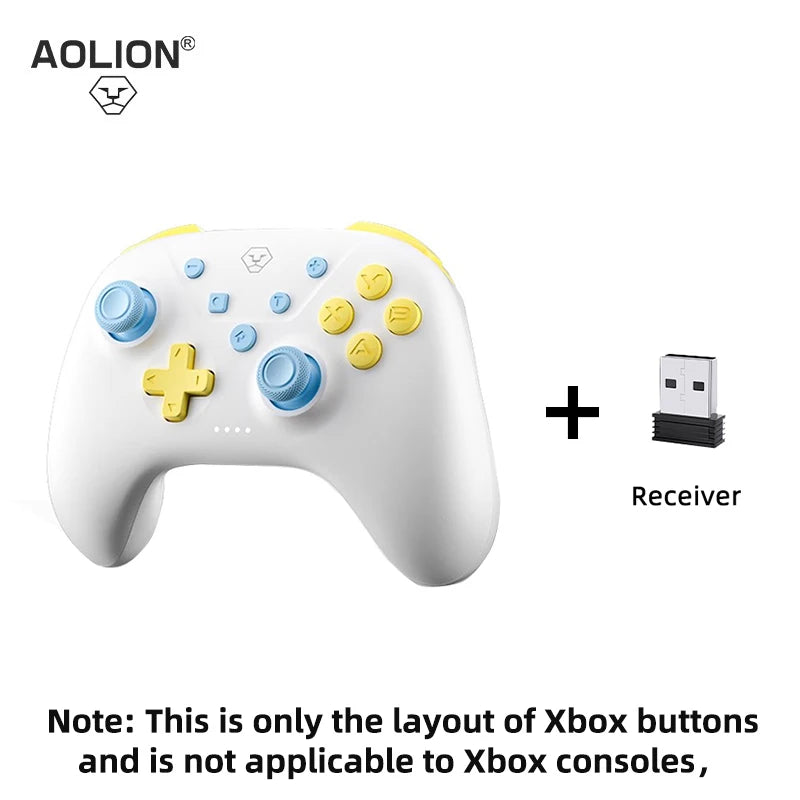 Aolion Wireless Controller For Nintendo Switch Controller Pro Gamepad Turbo Function For Nintend Switch 2/Lite/PC/iOS/Android