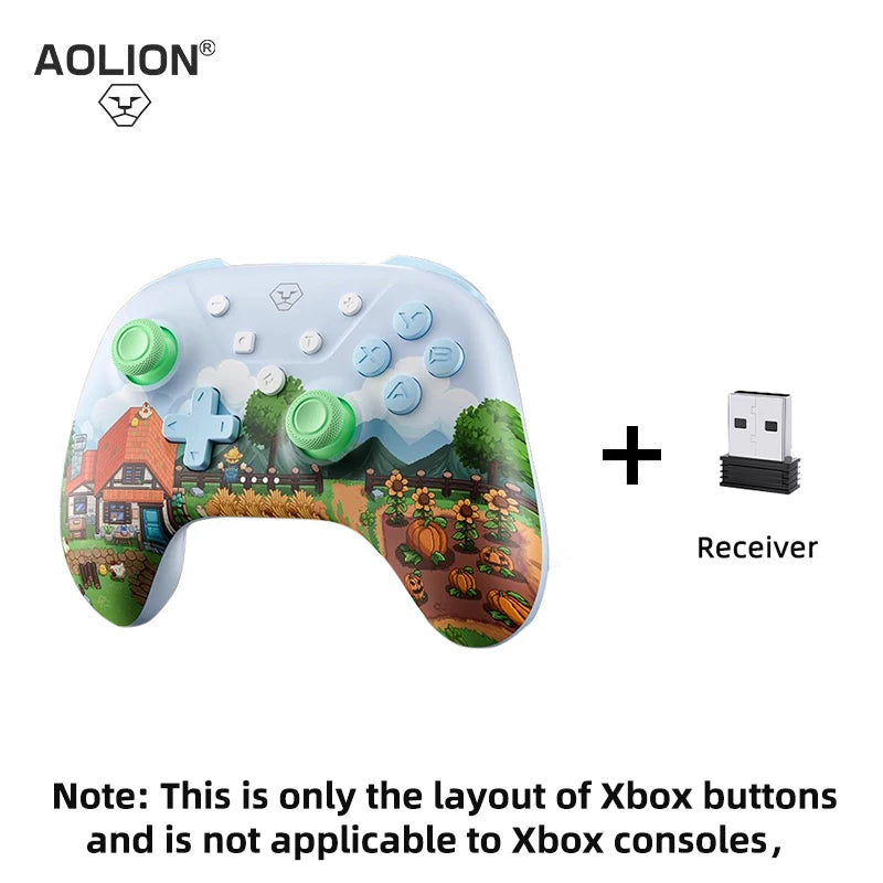 Aolion Wireless Controller For Nintendo Switch Controller Pro Gamepad Turbo Function For Nintend Switch 2/Lite/PC/iOS/Android