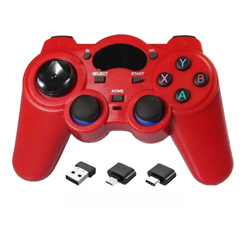 2.4G Wireless Controller Camepad with OTG Converter for PS3 / TV Box / Android Phone / PC Joystick for PS3 Accessories