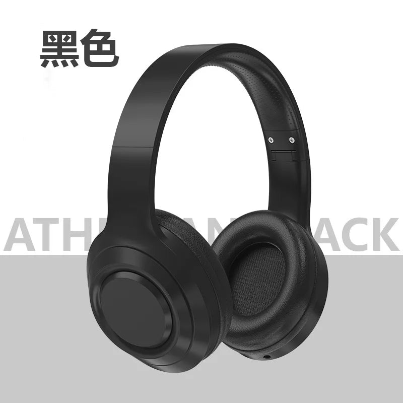 Wireless Bluetooth Headphones Over Ear HIFI Stereo Headsets Noise Reduction Sports Gaming Earphones Music Player with Mic Gifts