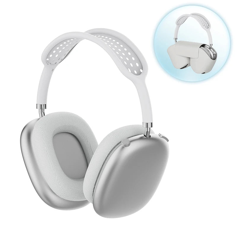 Wireless Bluetooth Headphones Noise Cancelling Mic Pods Over Ear Sports Gaming Headset For Apple iPhone Earphones