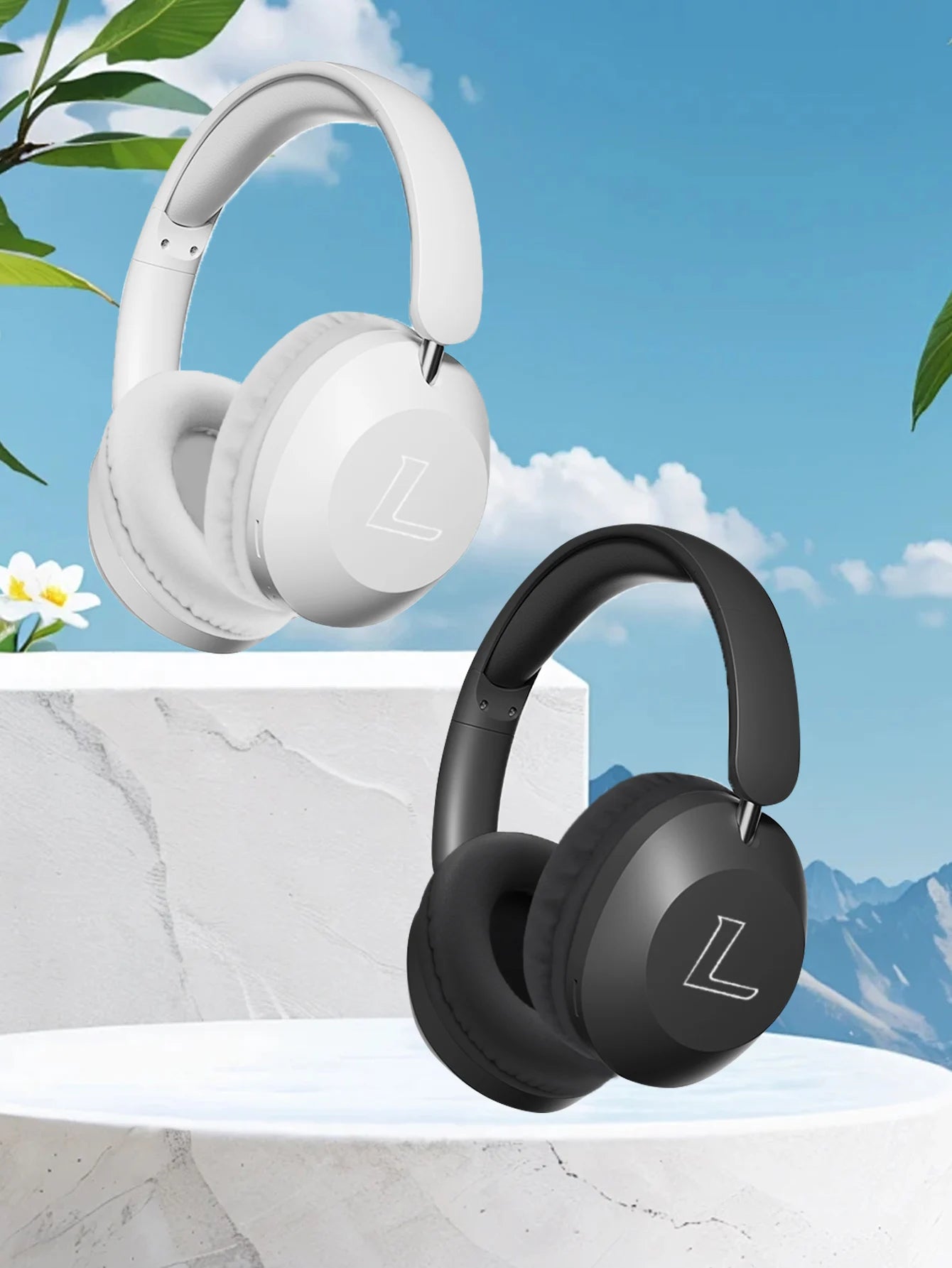 Over-ear Bluetooth headphones, high-quality wireless calls, long-life sports, gaming and music listening Bluetooth headphones