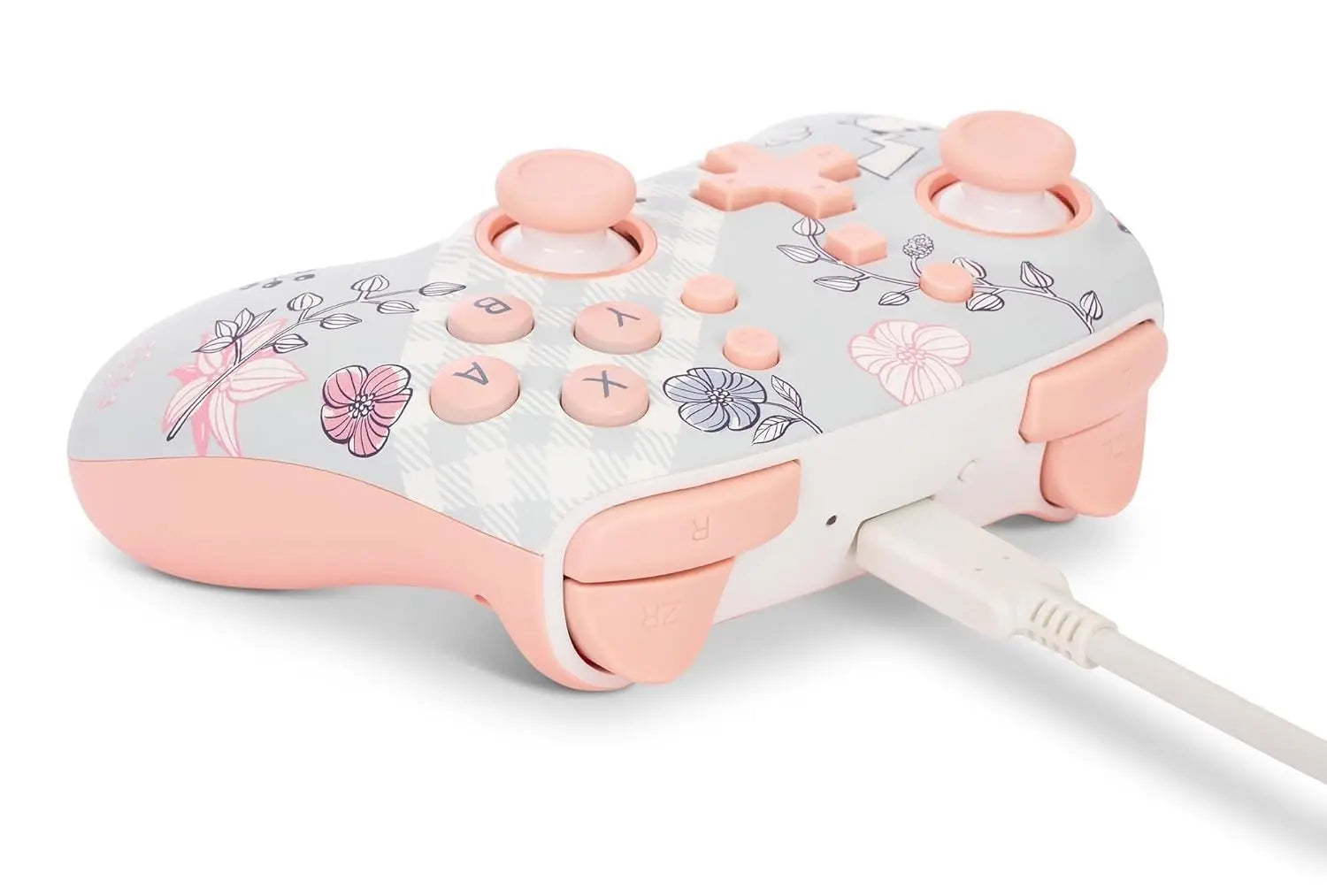 Mini Portable Wireless Gamepad for Nintendo Switch with Motion Controls & Bluetooth - Pikachu Garden Design